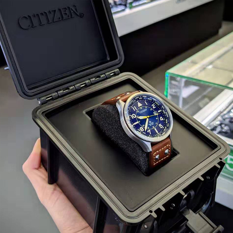 西铁城正品BX1010-11L/02E万年历夜光防水光动能男表BX1000带联保