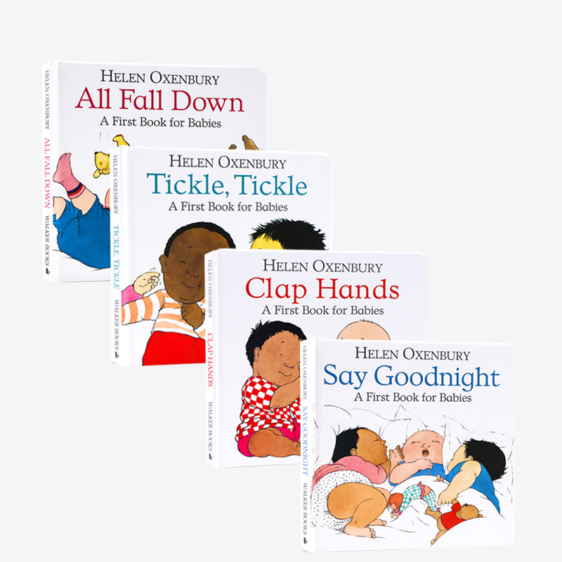 tickle进口低幼亲子板书画纸图画读物睡前绘本儿童读物原版书