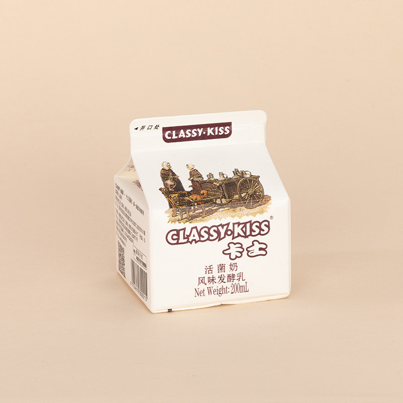 酸奶卡士活菌奶益生风味发酵低温整箱12盒低温酸奶