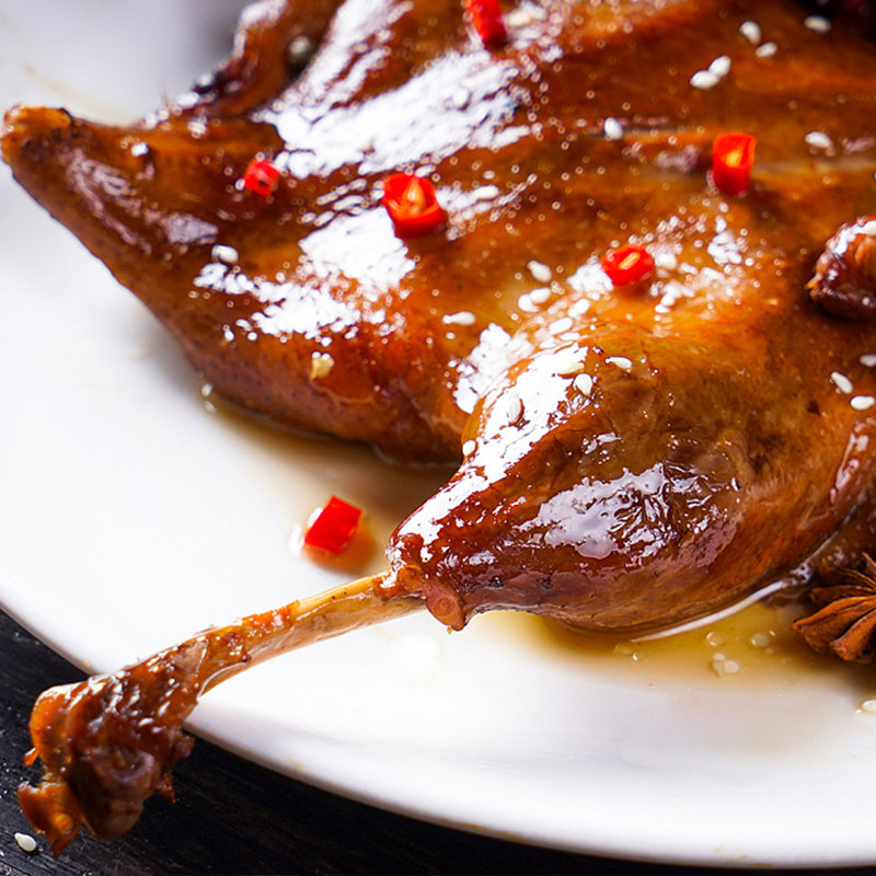 武汉精武板鸭风干手撕酱板鸭500g