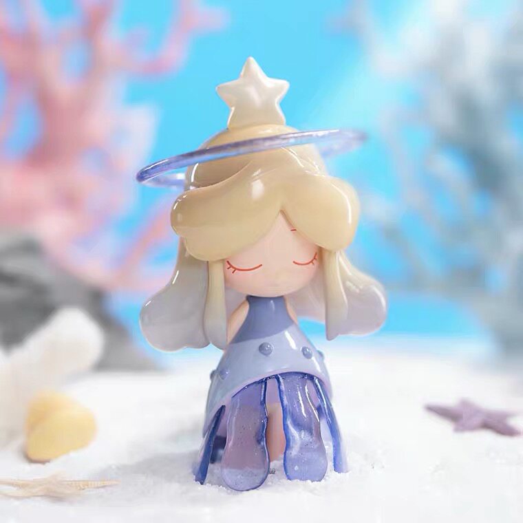 确认现货当天天发laplly之国系列盲盒泪珠人鱼潮玩盲盒