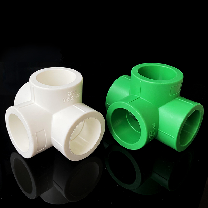 ppr水管异面立体四通202532热熔4分6分1寸ppr管