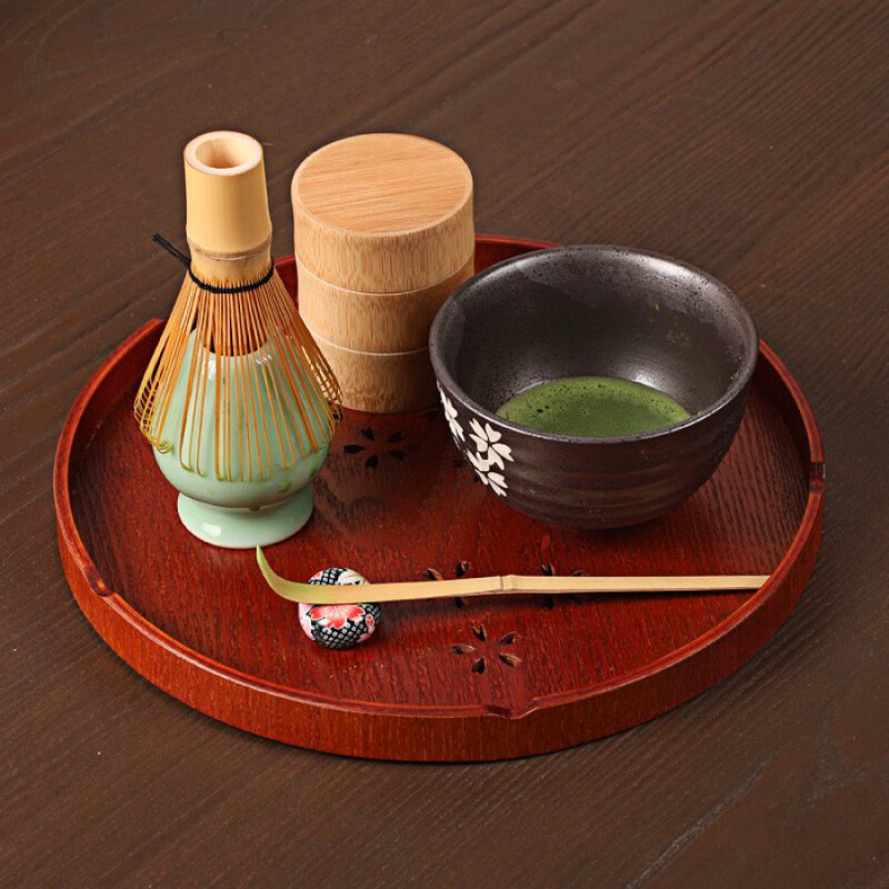 茶道日本本竹刷子茶筅套装八十数穗茶具日式音乐枕