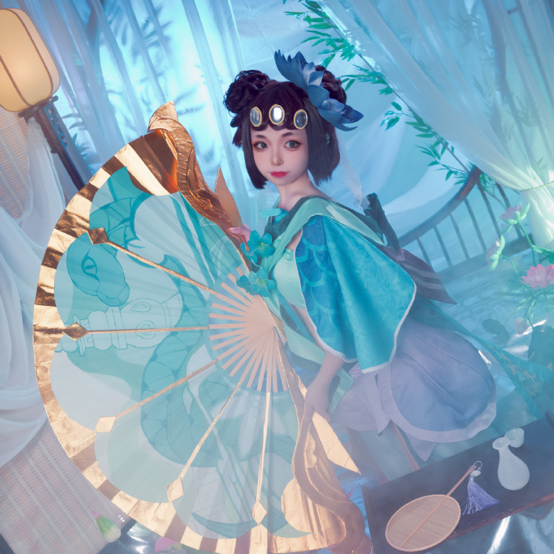 预售面包家王者荣耀小乔青蛇少女古风游戏coscosplay女装