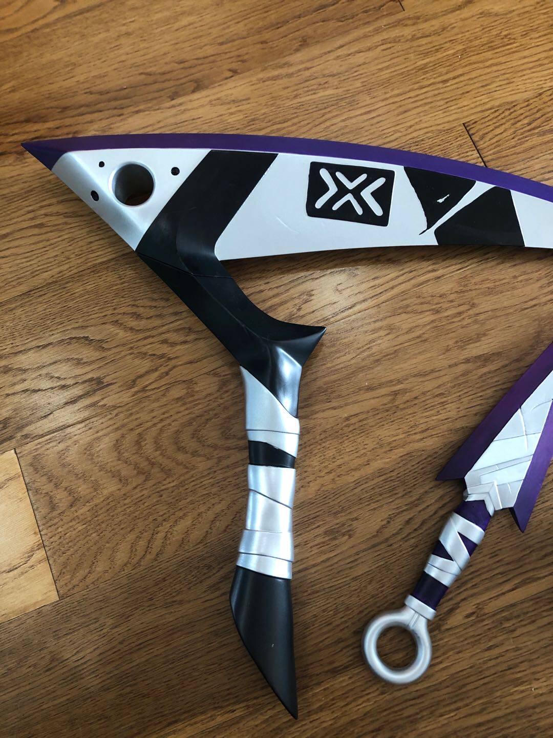 英雄联盟lol阿卡丽真实伤害cos道具武器镰刀面具cosplay配件