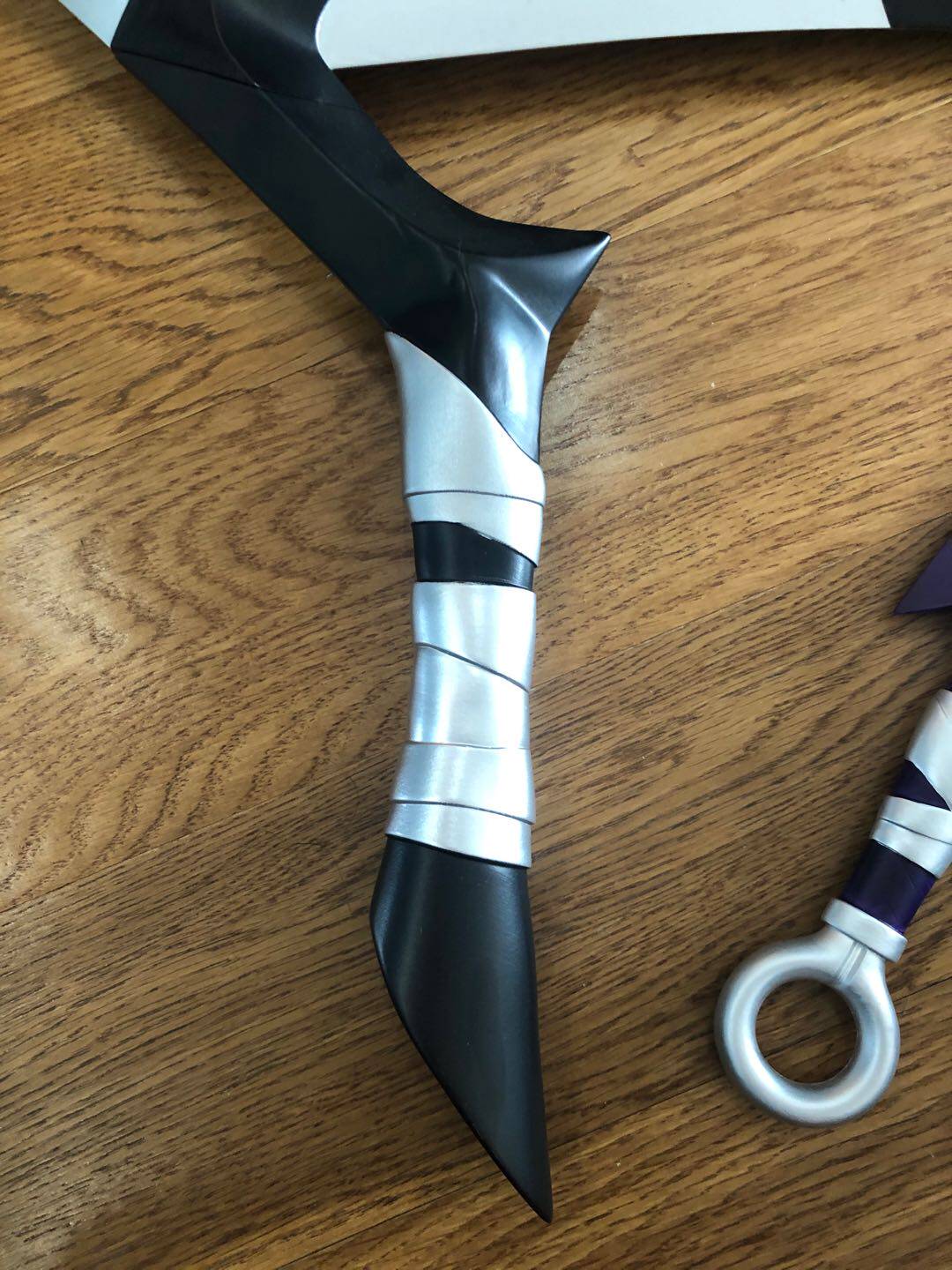 英雄联盟lol阿卡丽真实伤害cos道具武器镰刀面具cosplay配件