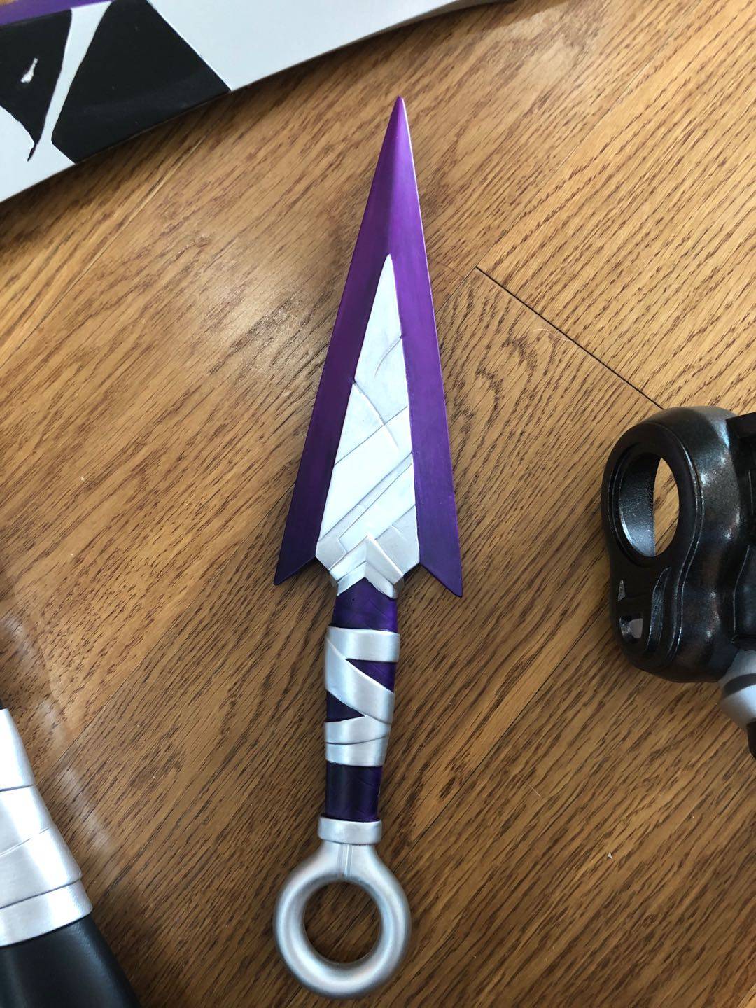 英雄联盟lol阿卡丽真实伤害cos道具武器镰刀面具cosplay配件