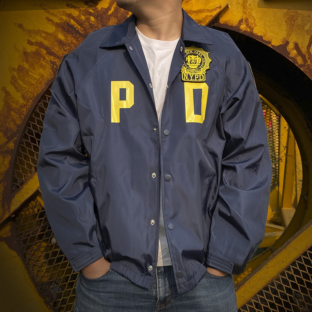 夹克复刻nypd纽约detective警探识别战术风衣探员风衣