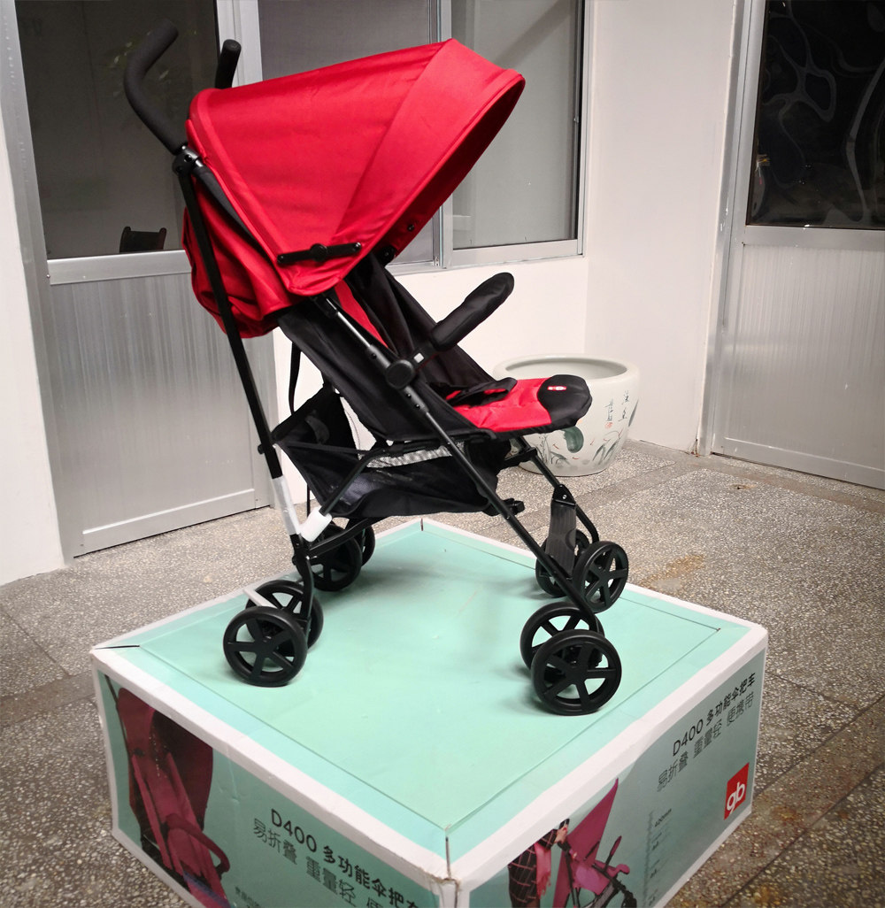 好孩子婴儿推车d400-a避震伞车超轻便携折叠可坐可躺宝宝儿童推车