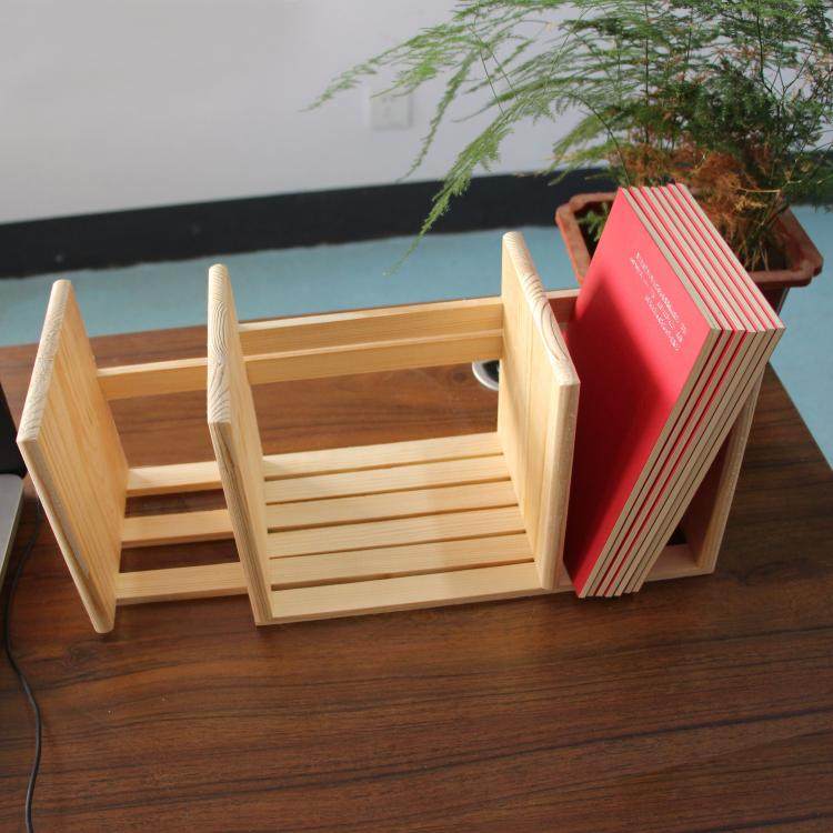 书立实木伸缩大号加厚男女女学生书架书夹书挡书立