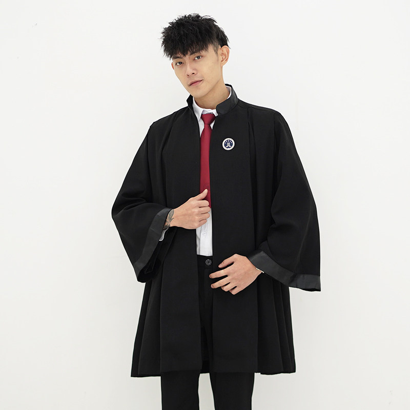 想采律师袍2018新款律师服男女款法官服标准律师出庭服装徽章领带