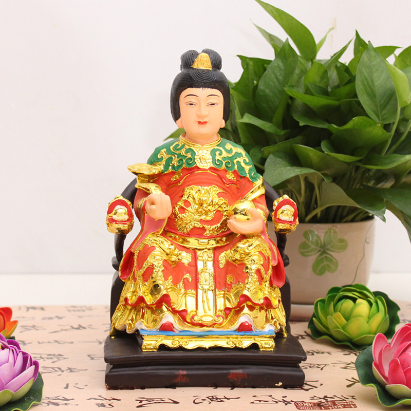 龙母海龙王龙王夫人12寸神像东海海龙王爷四海摆件