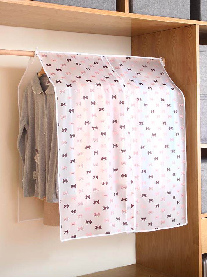 防尘衣架罩子落地晾衣衣服落地式布遮灰布遮盖布大衣