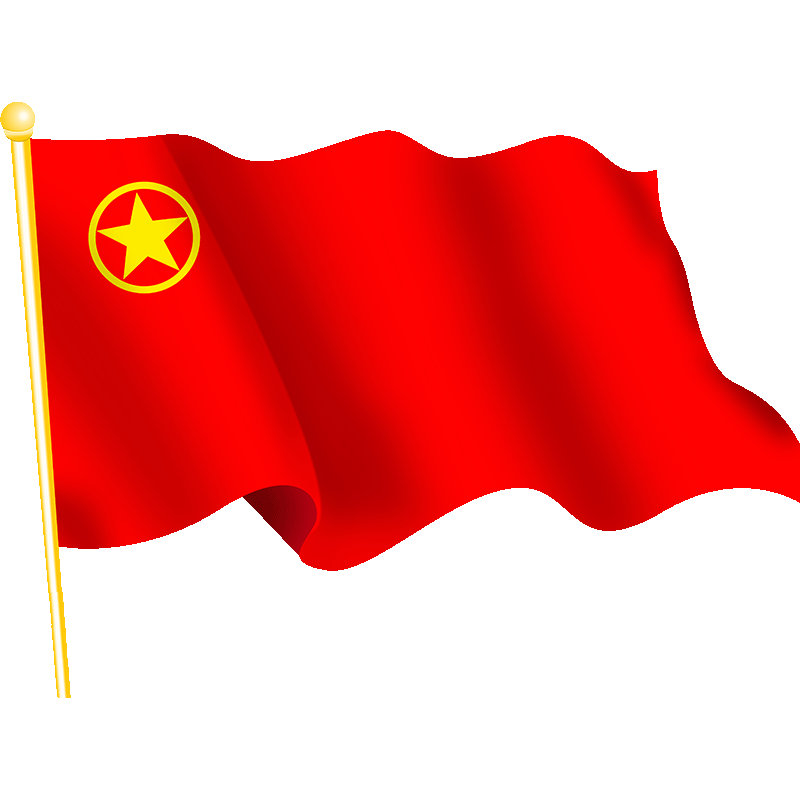 团旗中国图案定制三号二号五号96cm四号共青团文创