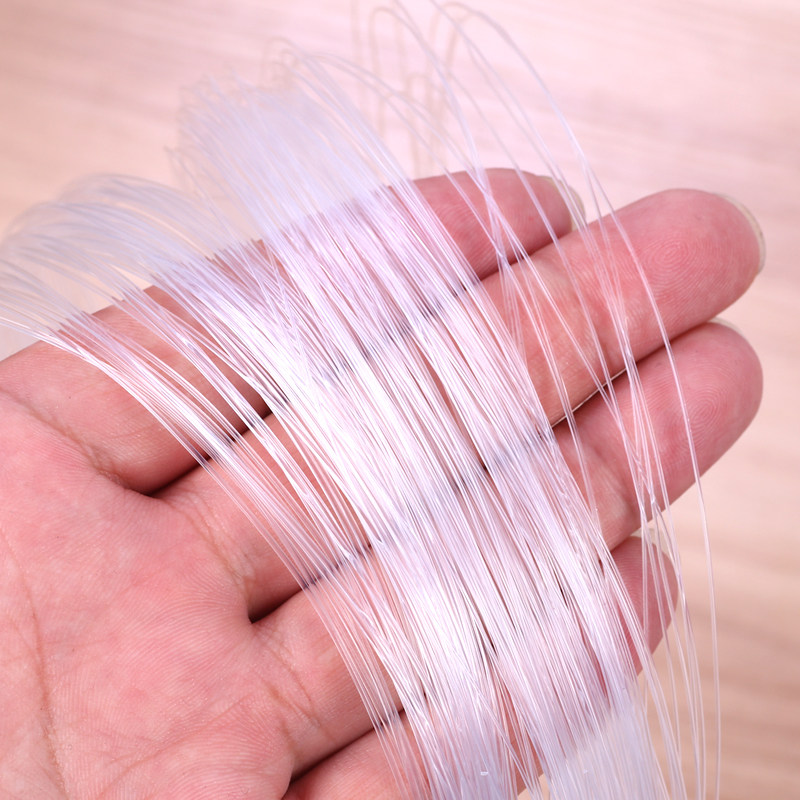 透明鱼挂饰吊饰吊绳手工diy水晶钓鱼无弹力幼儿园鱼线