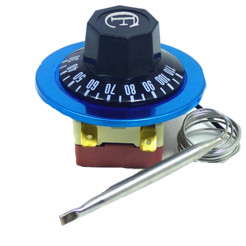 包邮 开水器温控开关烤箱温度控制器 油炸锅旋钮温控可调式温控器