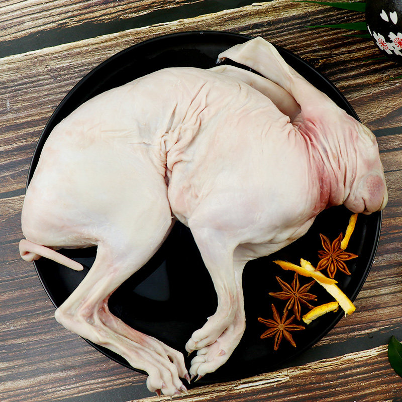 兔子聚家农家散养新鲜兔肉带皮肉整只其它生肉制品