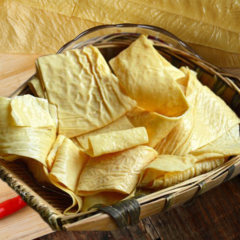 豆皮80g散装整块薄豆烧烤火锅食材重庆卤豆其它干货