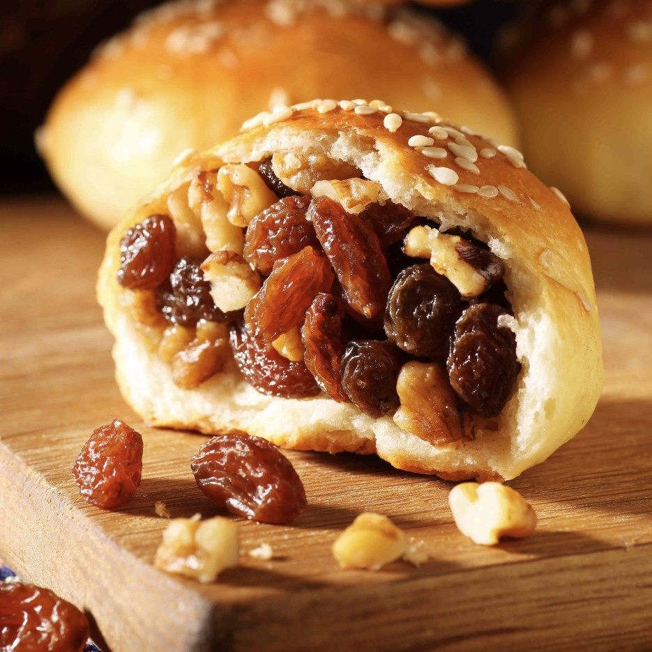 葡萄干馍馍点心糕点脆皮坚果新疆手把2斤1kg中式糕点