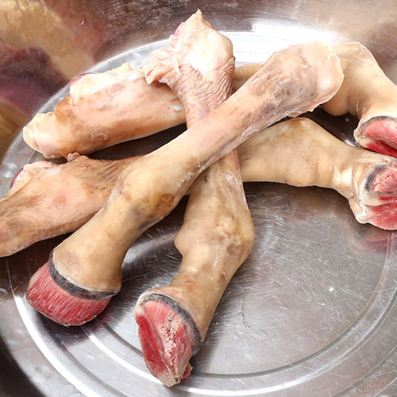 驴肉小腿新鲜现杀正宗带皮蹄筋腿筋大全500g驴肉