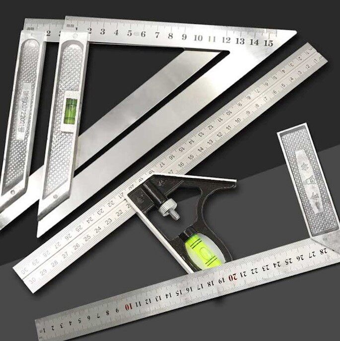 方尺装修直角尺水平工具焊工定位万能调节高精度角尺