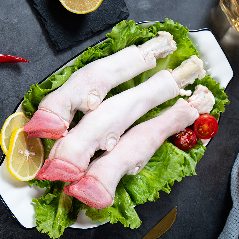 羊蹄羊脚子鲜蹄子羊肉爪子新鲜羊头羊血10个其它羊肉类