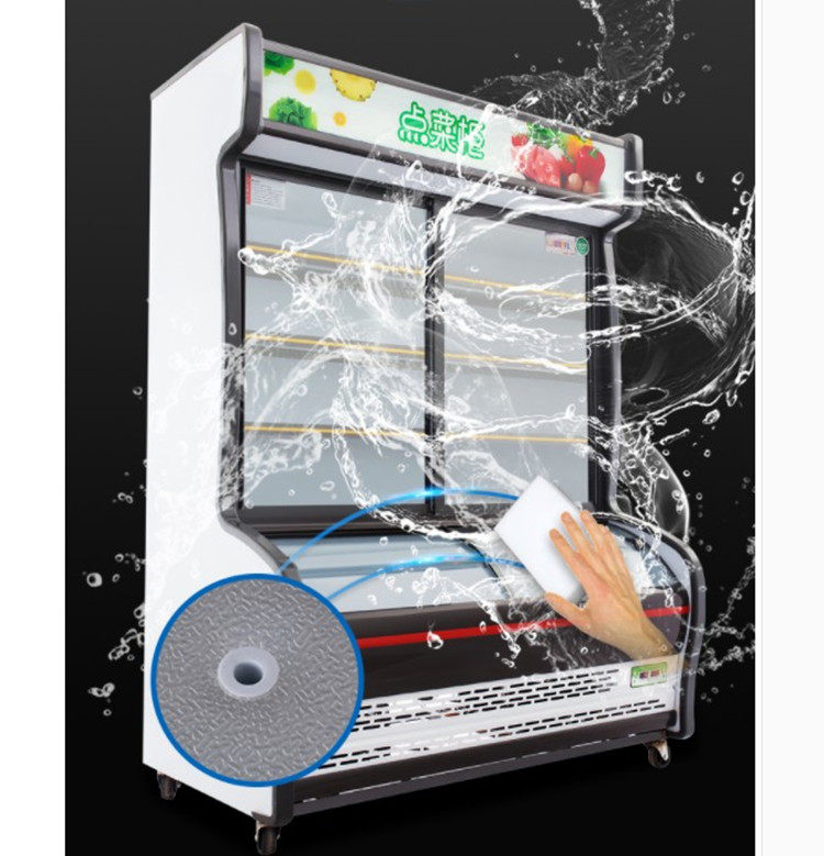 兴南达克斯铜管麻辣烫展示柜饭店点菜蔬菜冷藏冷冻展示柜