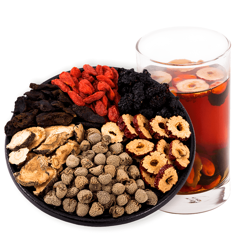 养生茶6盒五宝茶男人持久养肾茶红枣桂圆枸杞茶男肾补黄精八宝茶