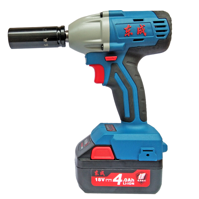 东成无刷电动扳手锂电木工架子工具东城充电风炮机电扳手冲击扳手