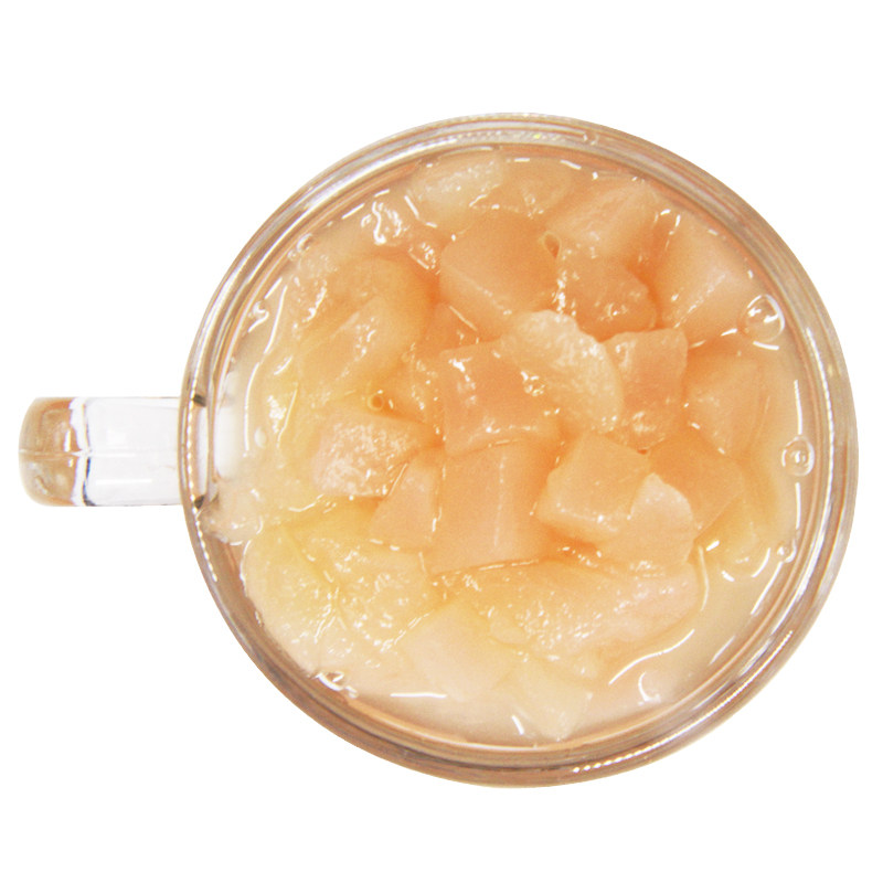 2kg果肉白桃颗粒烘焙奶茶茶店其它饮品