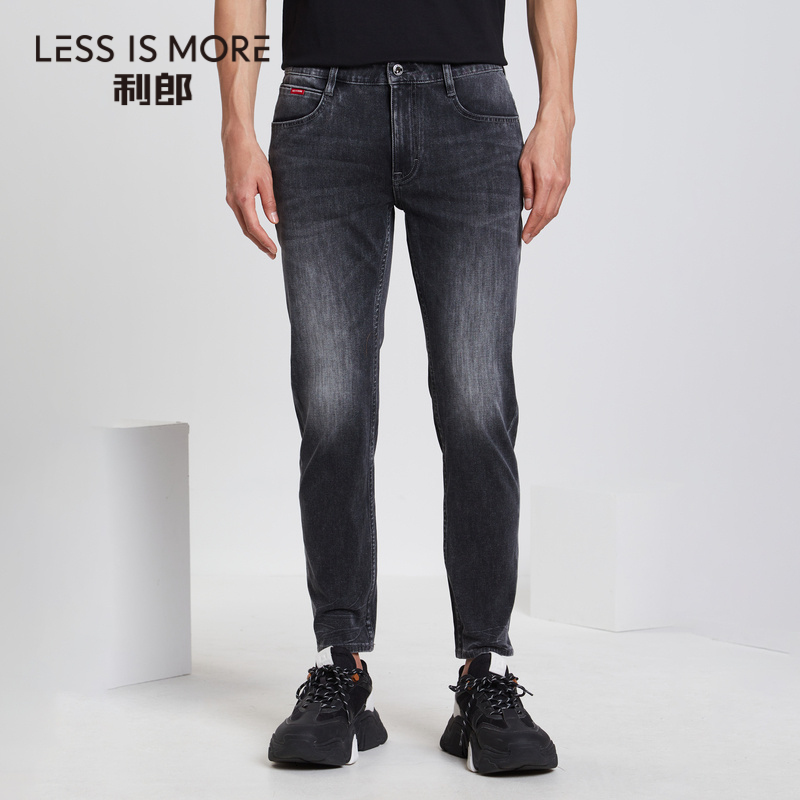 【商场同款】利郎男装牛仔裤2022夏季新款休闲百搭裤子男Q1XNZ206