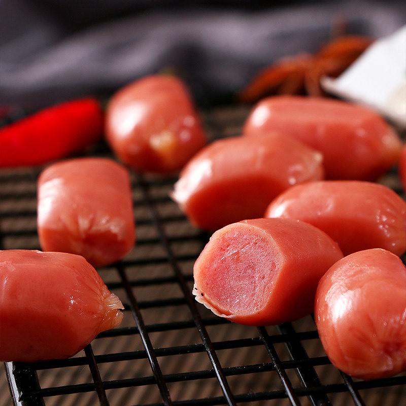 贤哥肉肠休闲子弹迷你火腿小火肉枣台式火腿肠猪肉类