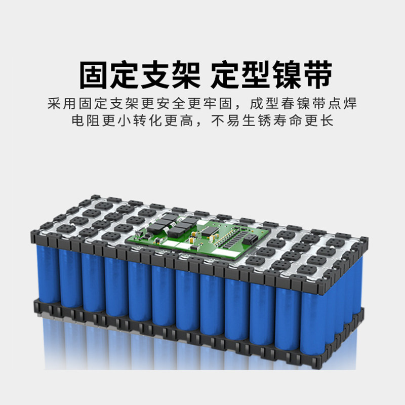 长条内置锂电池48v电动滑板车36v电池60v20ah哈雷电池