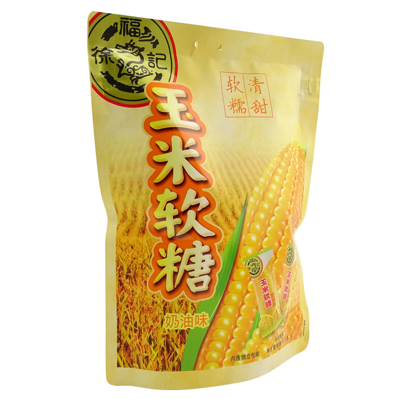 软糖徐福记玉米375g袋装新年糖果橡皮喜糖零食传统糖果