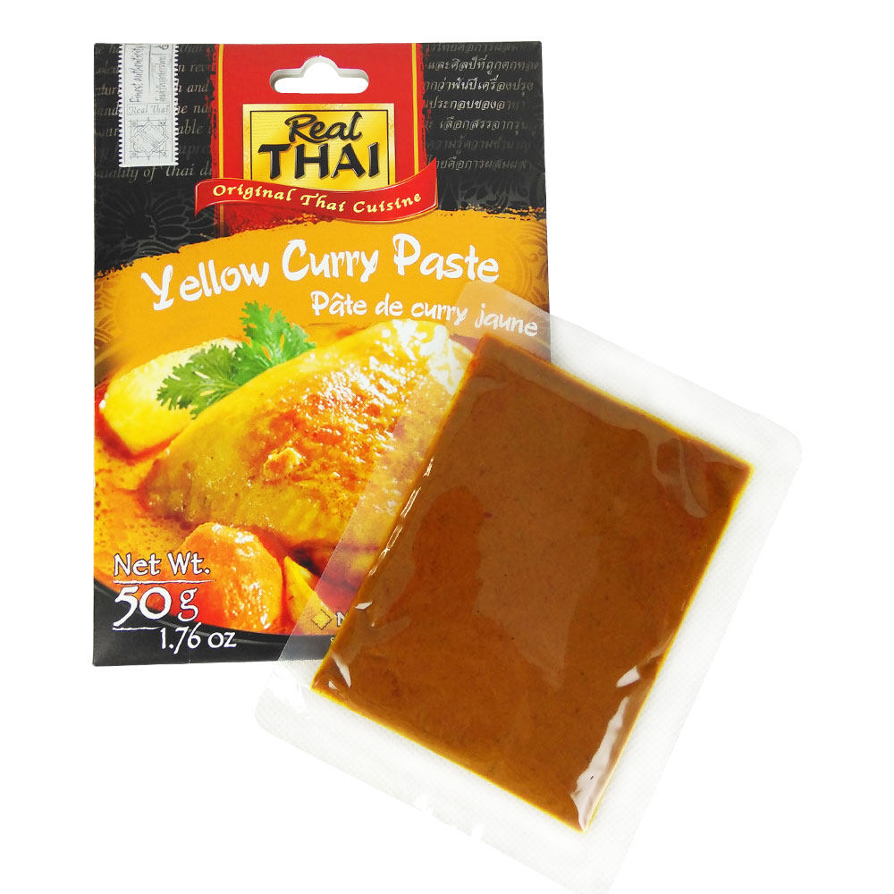 realthai丽尔泰黄咖喱50g泰国原装进口调料yellowcurry咖喱