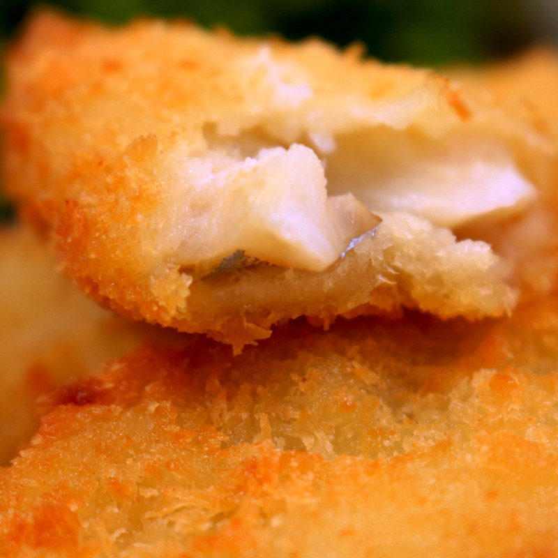 鳕鱼亚洲油炸品包半成酥脆渔港富香肥美肉质鳕鱼