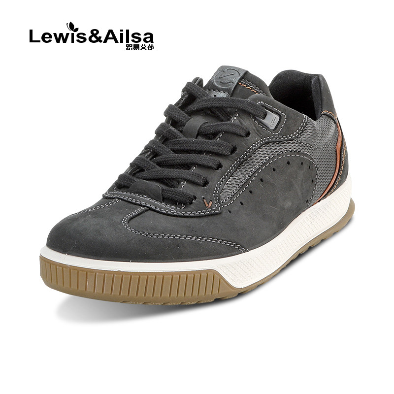 ecco爱步男鞋新款舒适拼接透气户外运动休闲鞋501804单鞋