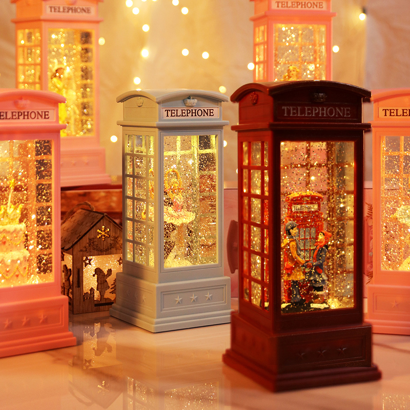 情人节音乐盒生日礼物水晶球女生雪花风灯芭蕾舞闺蜜惊喜新婚女孩