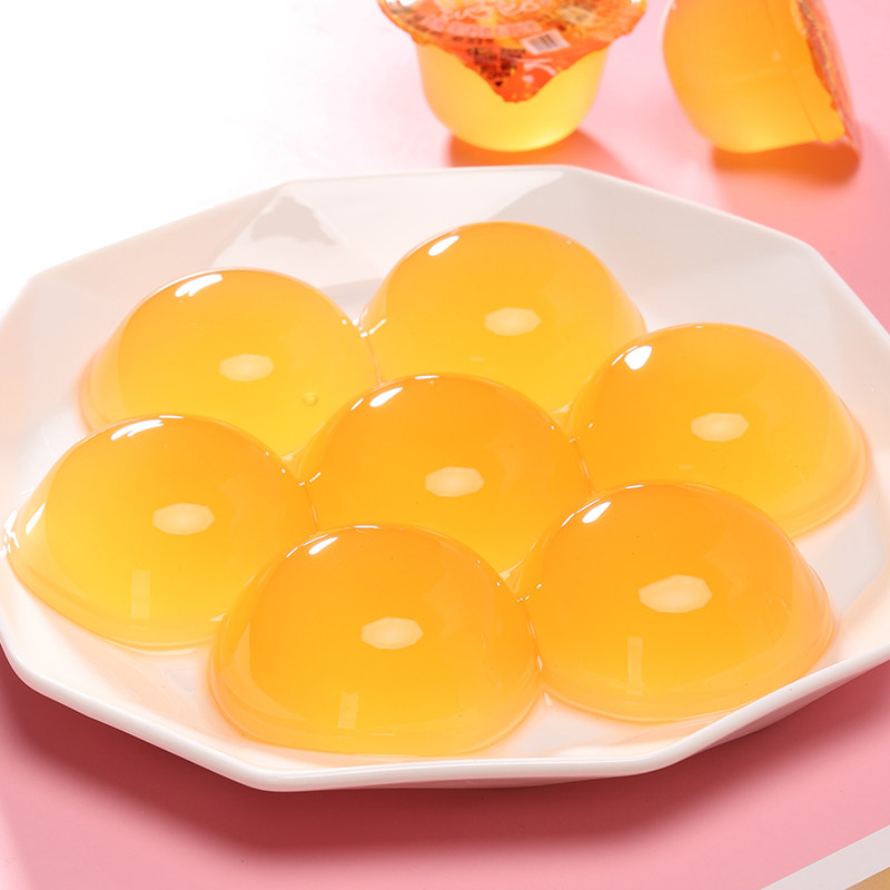 零趣礼物送礼女朋友约会情人节布丁橙之童年儿童果冻