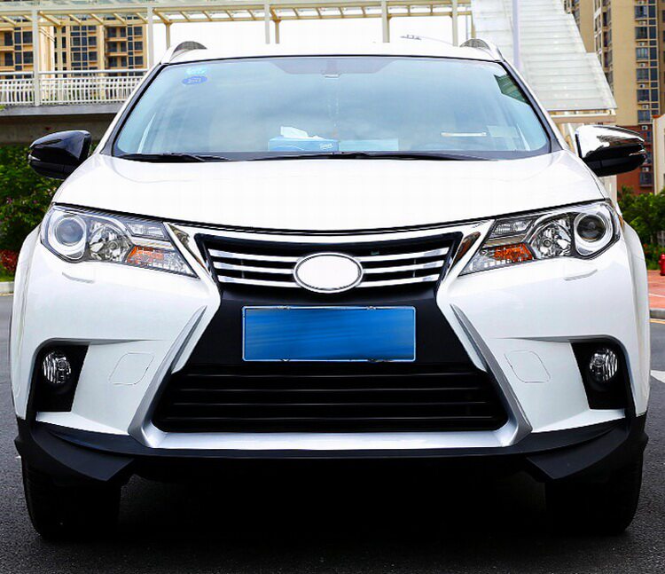 适用201416丰田rav4改装雷克萨斯款大包围升级凌志汽车包围