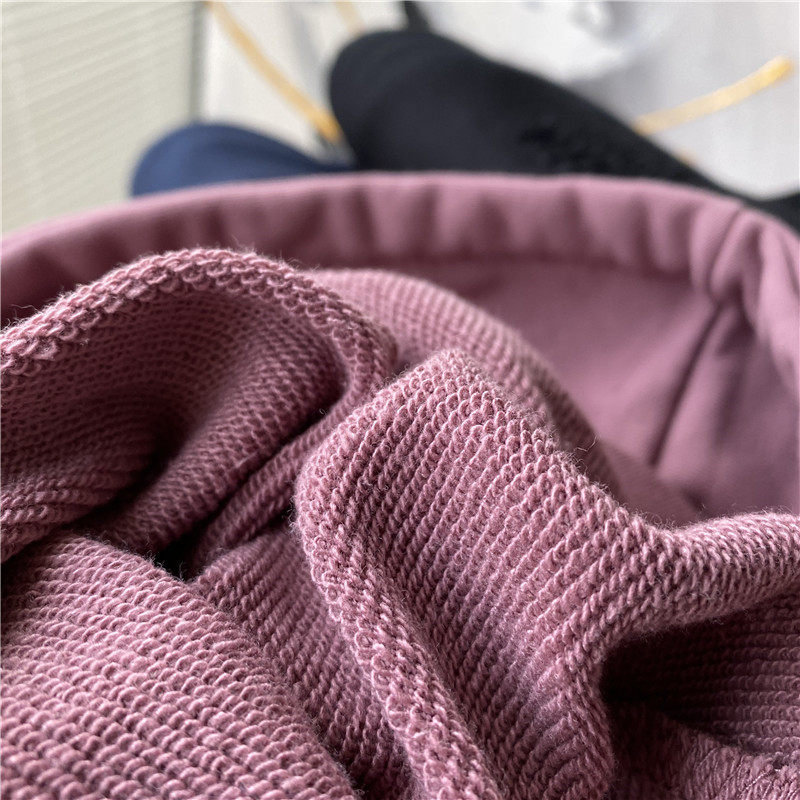 走老3d立体压印内里鱼鳞毛圈秋冬情侣宽松卫衣