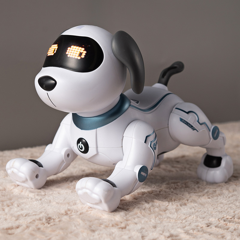 智能智能机机器狗遥控儿童玩具小狗走路会叫编程特技电动
