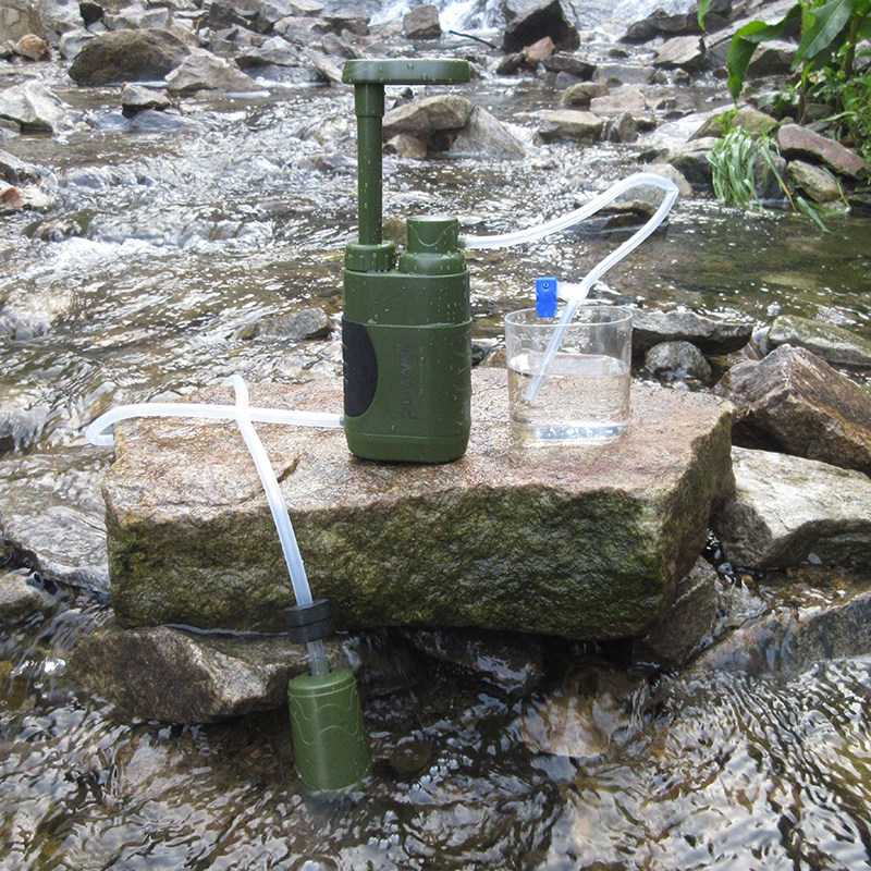 3000l户外净水器便携式野外野营直饮过滤器净水器过滤病毒