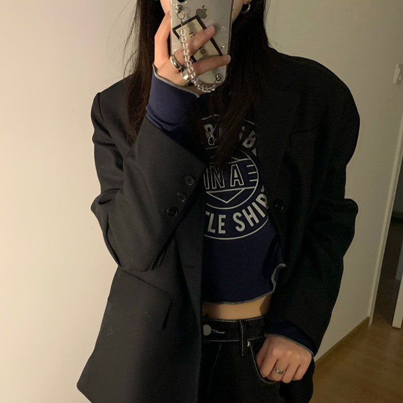 甜酷女团女装帅气风格酷风衣服舞蹈女孩跳舞t恤