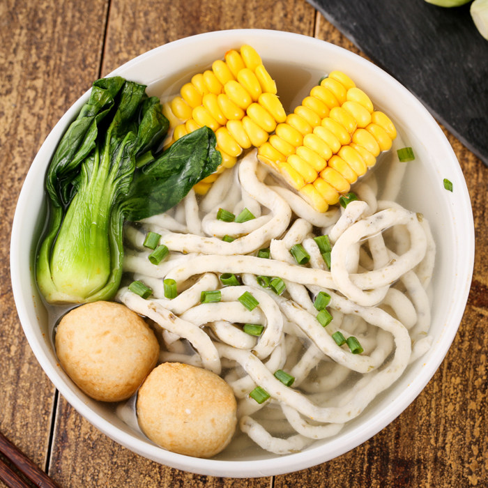 海鱼阳江江鱼拉面广东顺德鱼肉面深面手手工面条