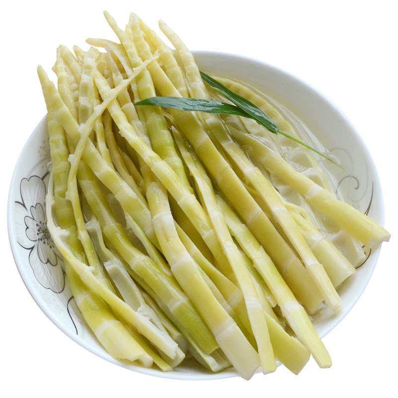 爱杰鑫手撕小笋整箱20斤野生鲜嫩应季菜乐安竹笋条分20小袋装