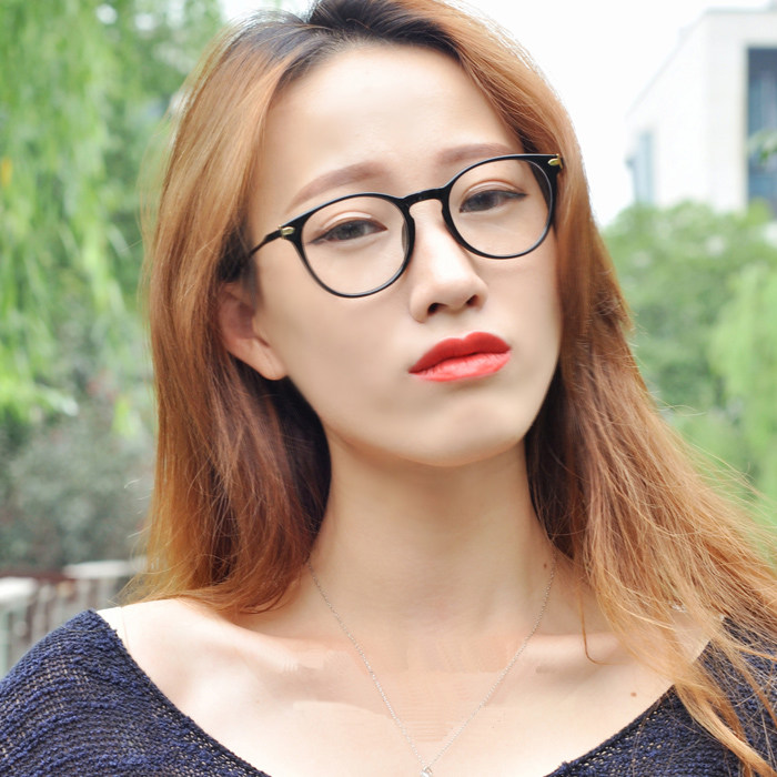 时尚近视眼近视可配男女潮男复古眼睛新款大框眼镜架