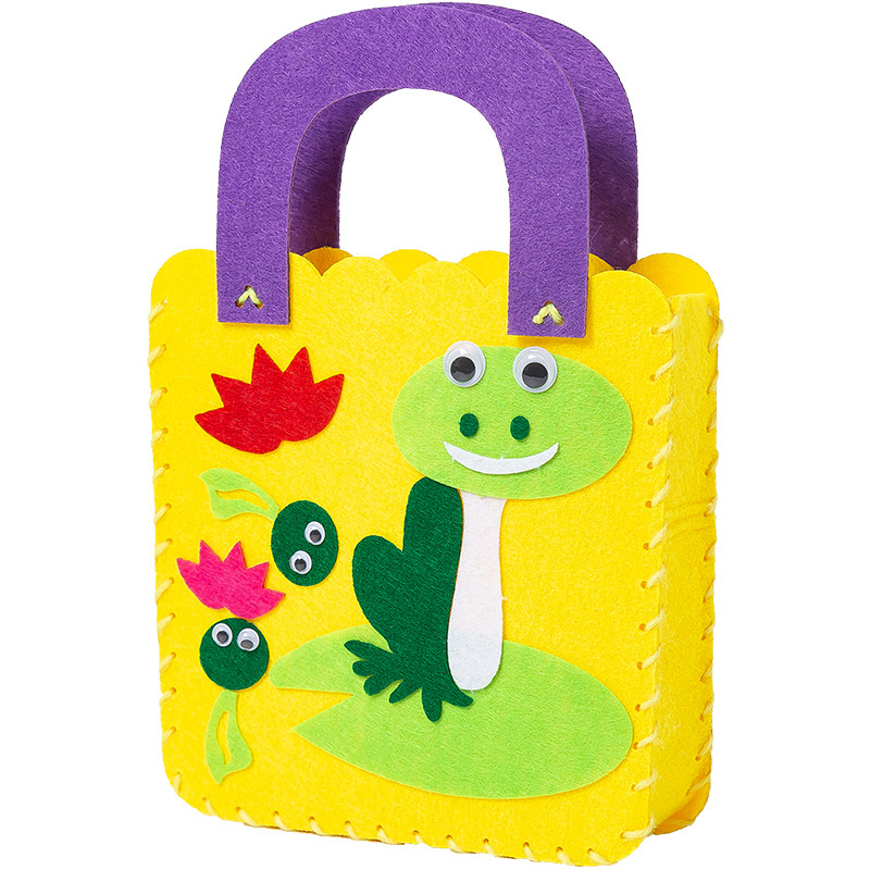 新年幼儿园益智包益智材料自制创意手提包儿童包包手工创意粘贴类