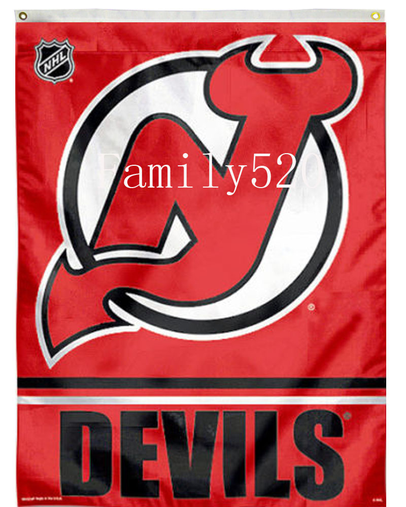 外贸冰球新泽西魔鬼球迷nhlnewjerseydevilshockey棒球球迷用品