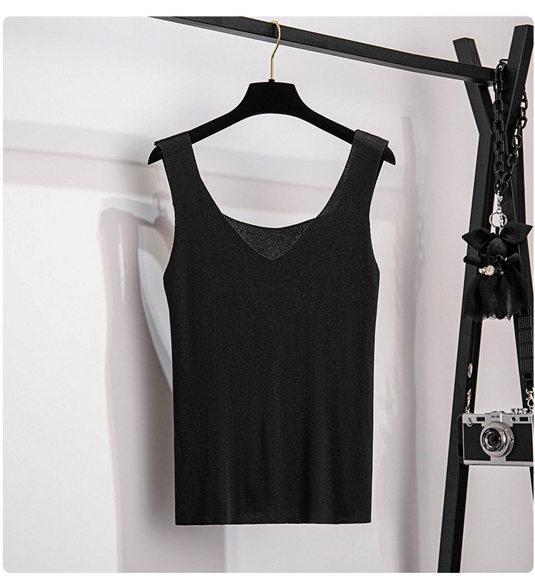 300斤加肥薄款内搭mm妹妹特大背心吊带针织吊带